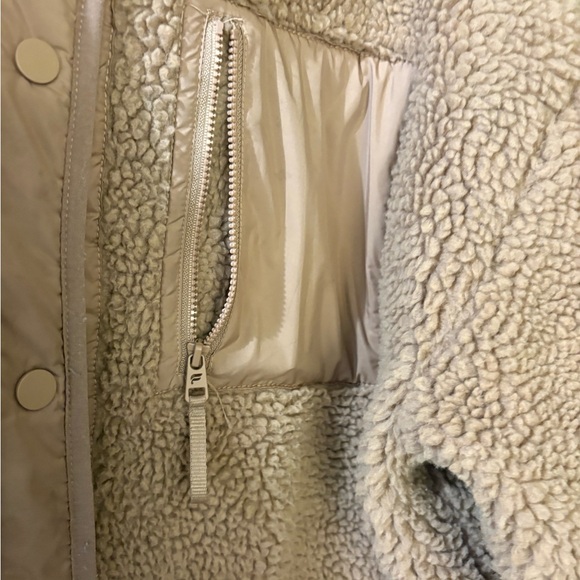 Fabletics Tan Teddy Jacket - Picture 4 of 8